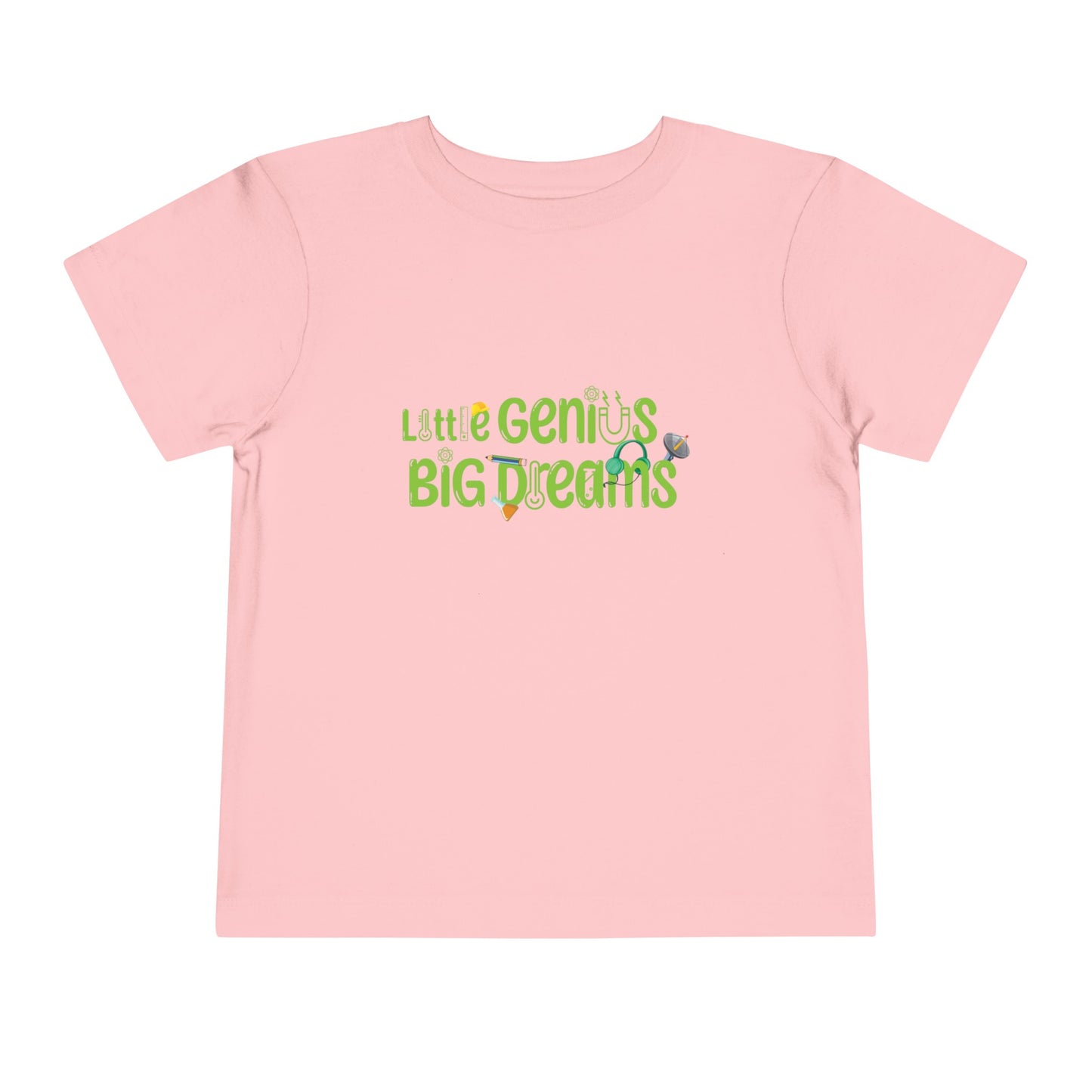 Little Genius Big Dream - Toddler Short Sleeve Tee