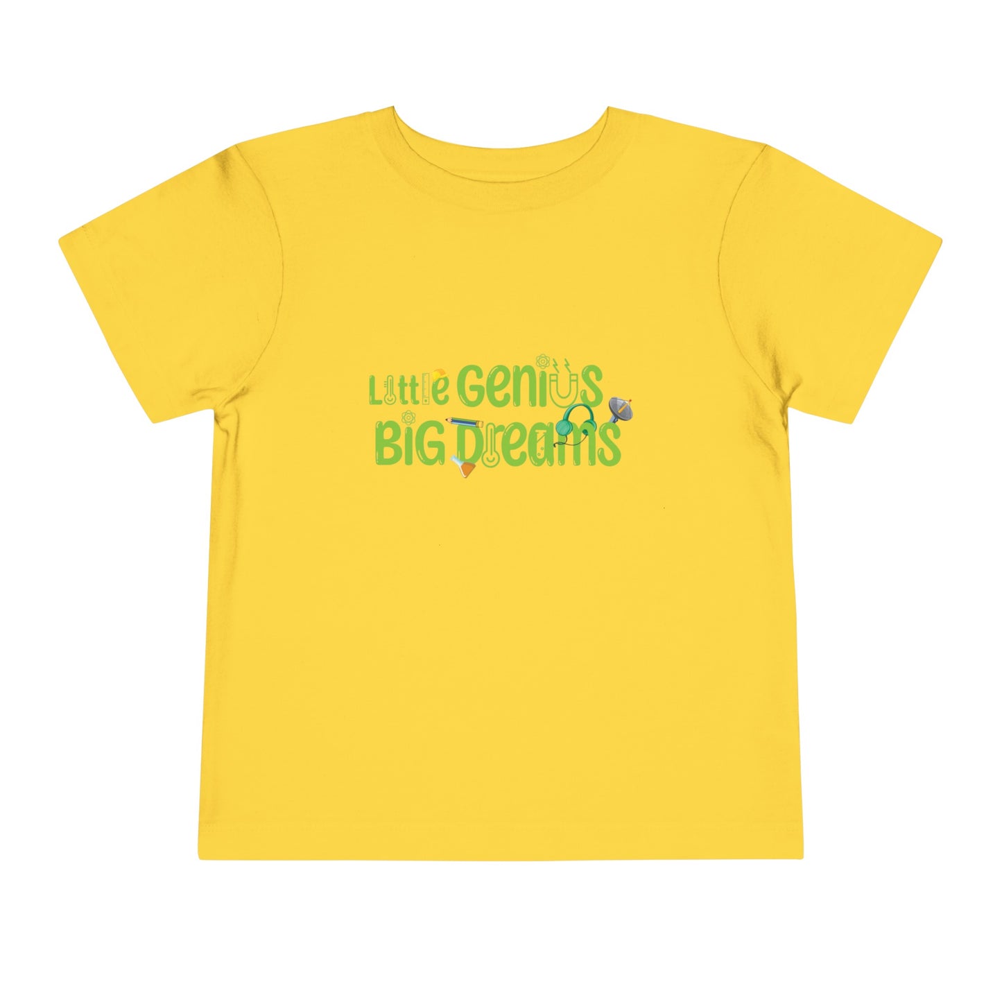 Little Genius Big Dream - Toddler Short Sleeve Tee