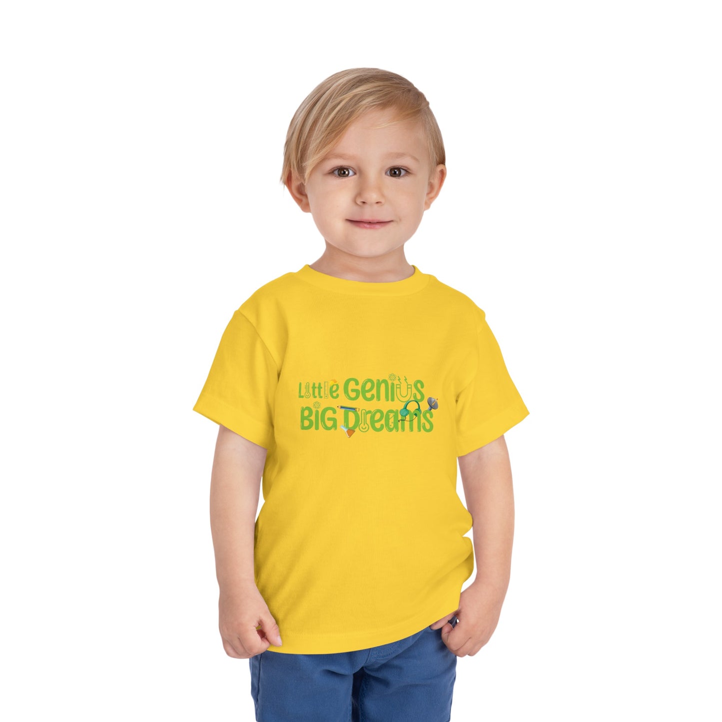 Little Genius Big Dream - Toddler Short Sleeve Tee