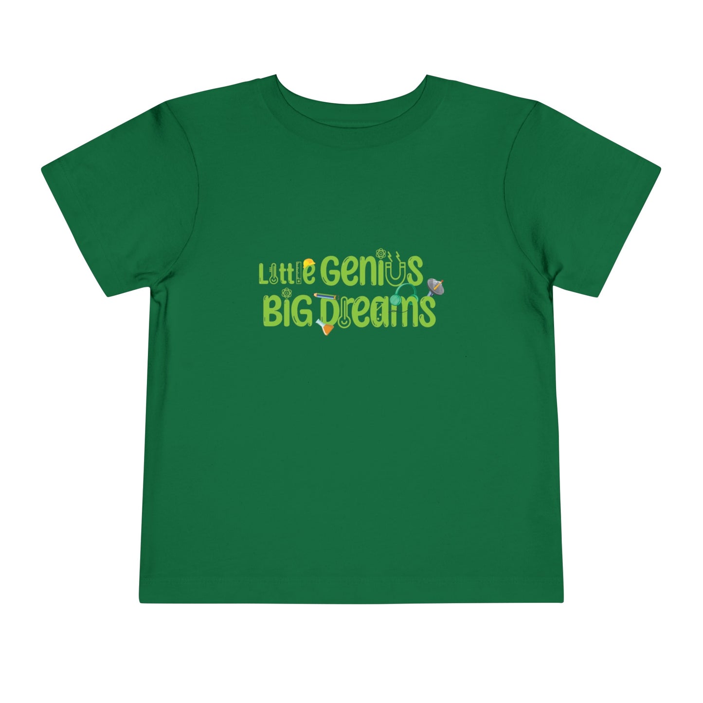 Little Genius Big Dream - Toddler Short Sleeve Tee