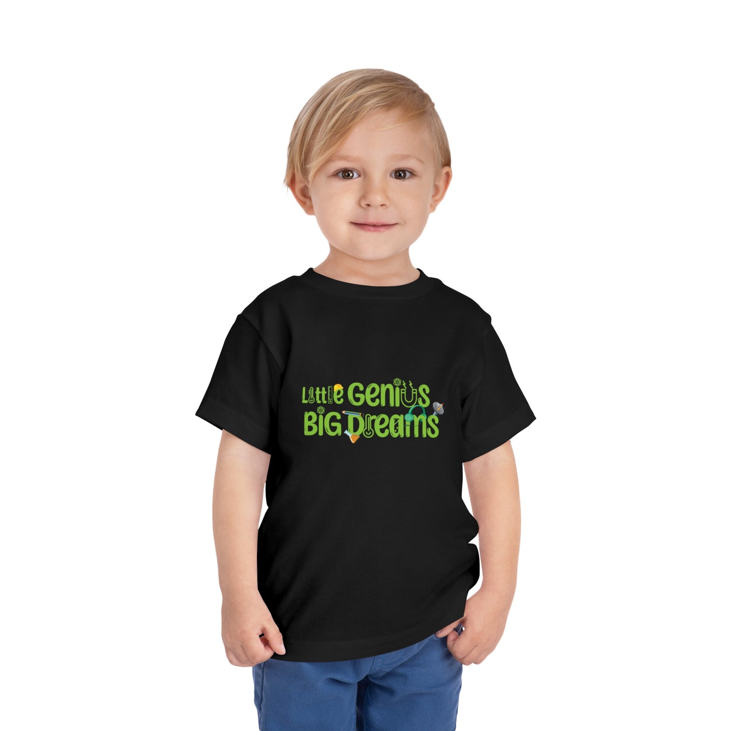 Little Genius Big Dream - Toddler Short Sleeve Tee