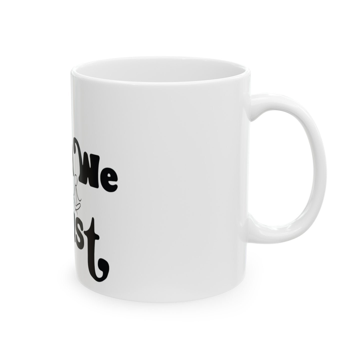 In Data We Trust - Blck - Ceramic Mug, 11oz