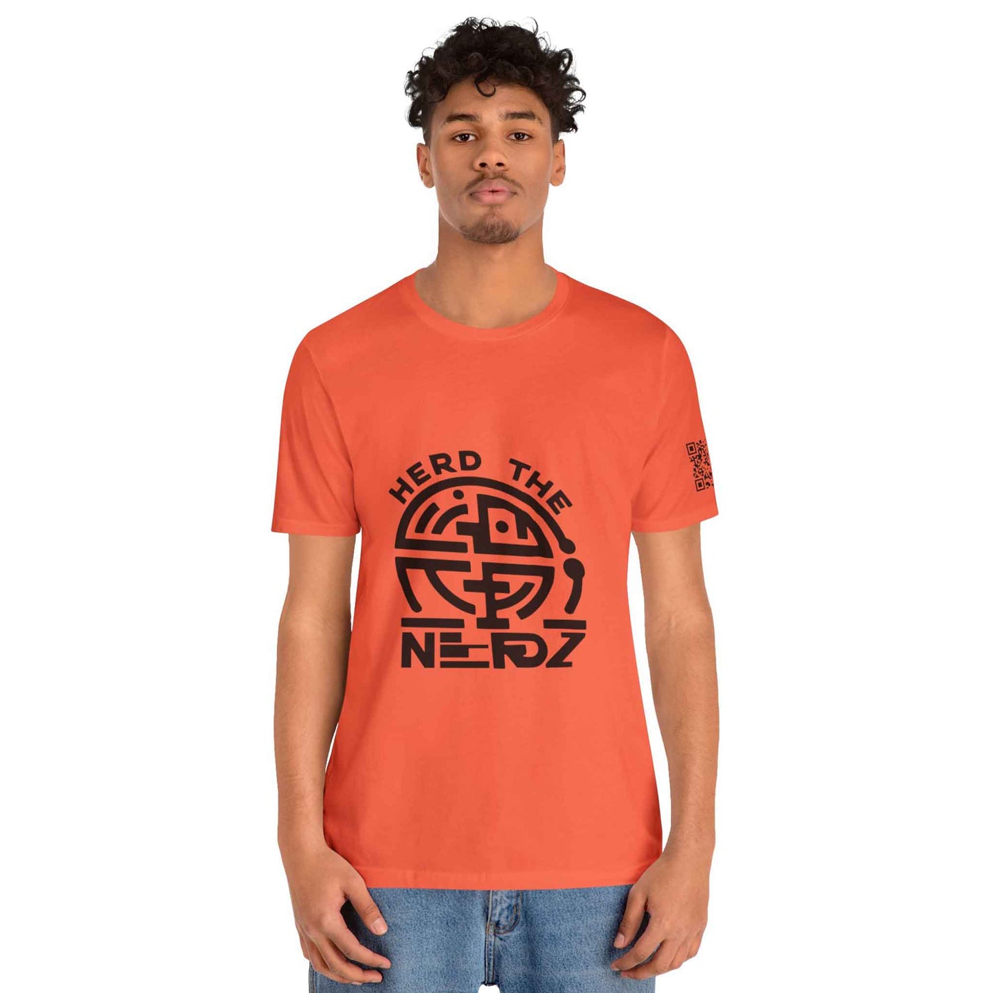 Herd The Nerdz - Logo - Unisex Jersey Short Sleeve Tee