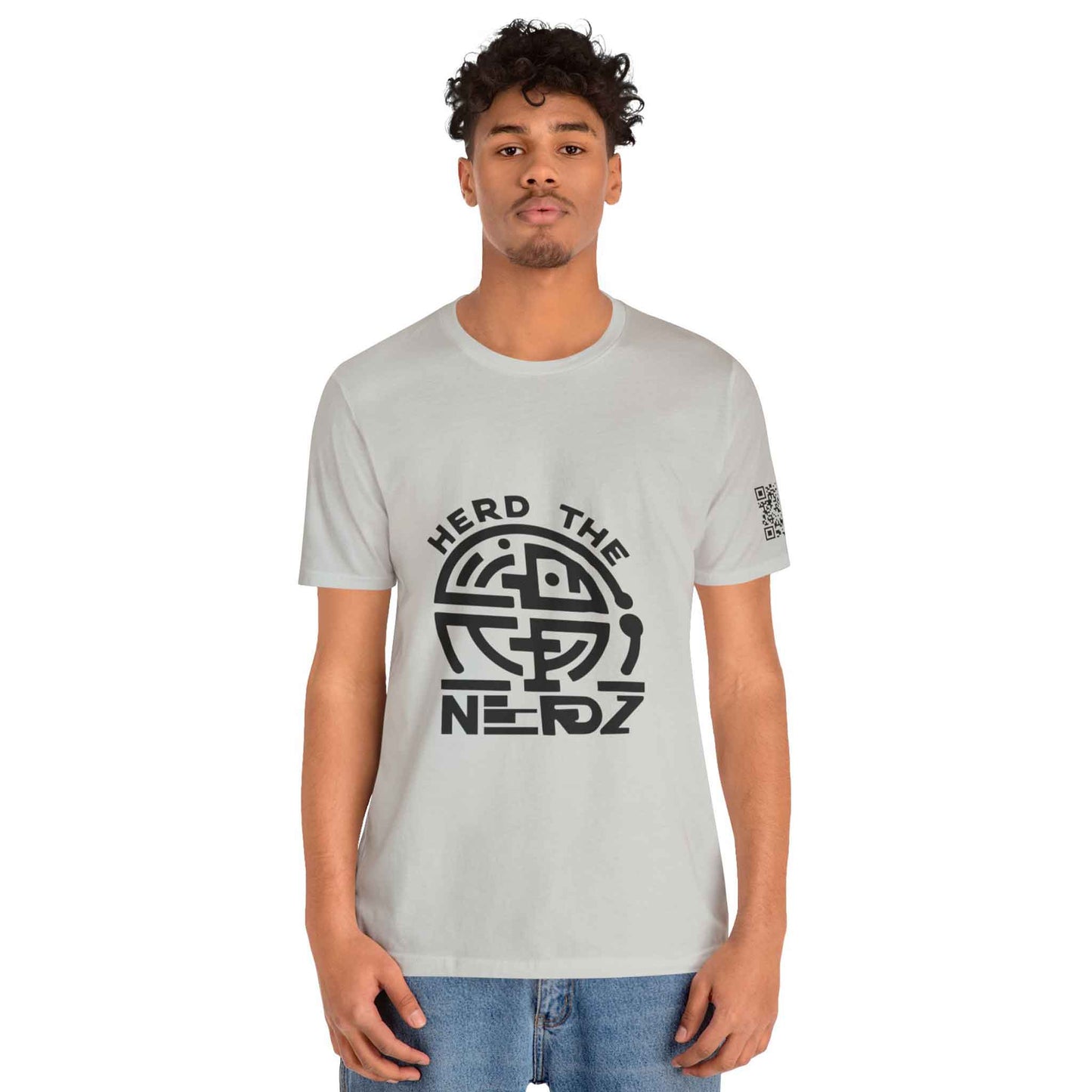 Herd The Nerdz - Logo - Unisex Jersey Short Sleeve Tee