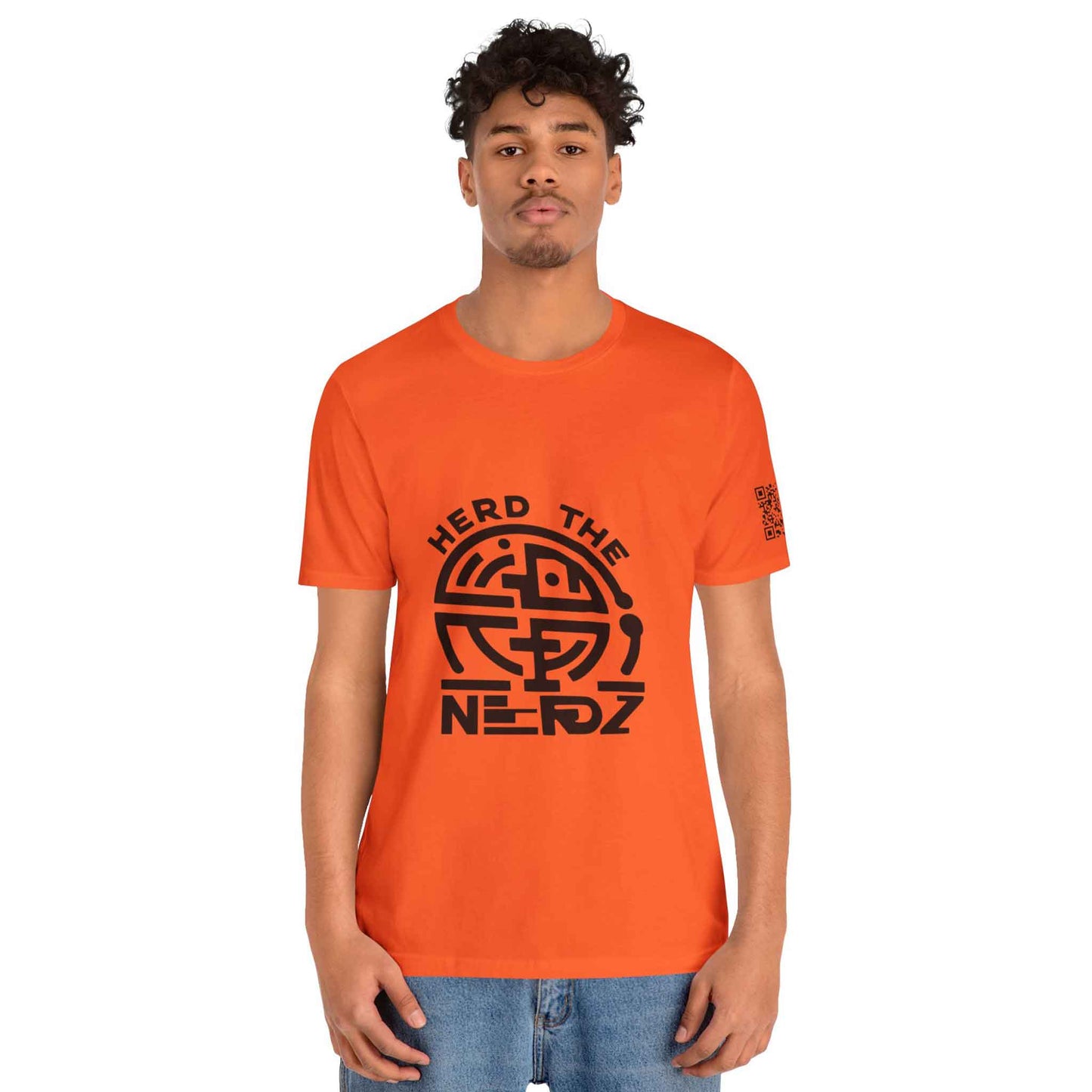 Herd The Nerdz - Logo - Unisex Jersey Short Sleeve Tee