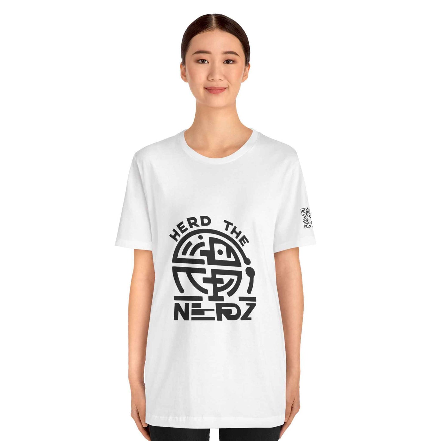 Herd The Nerdz - Logo - Unisex Jersey Short Sleeve Tee