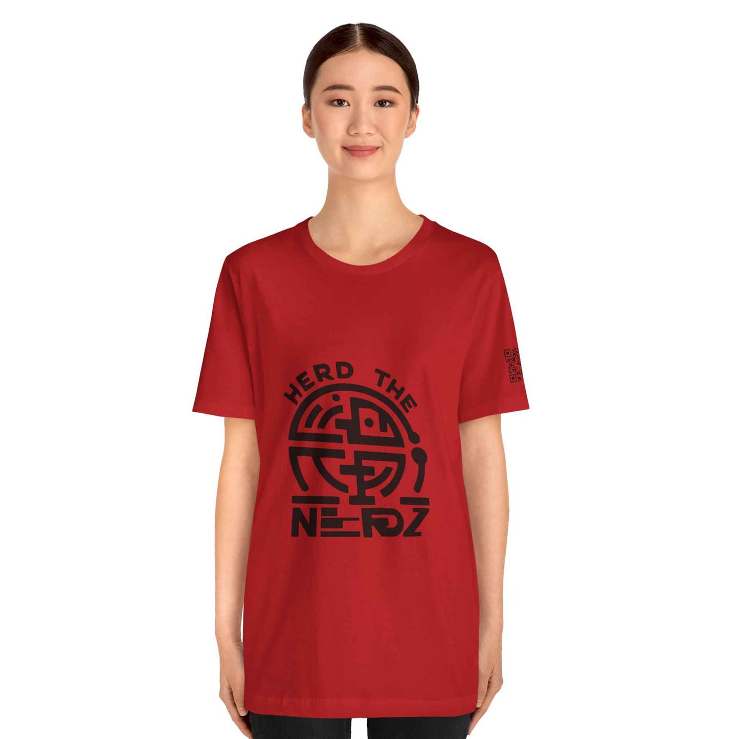 Herd The Nerdz - Logo - Unisex Jersey Short Sleeve Tee