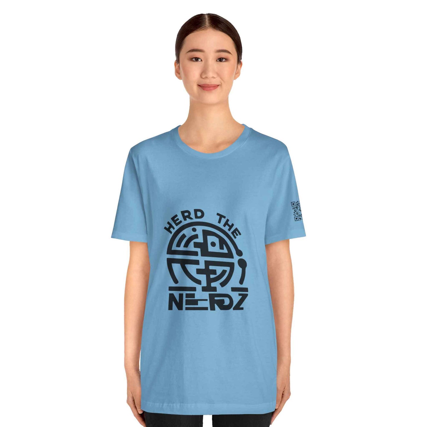 Herd The Nerdz - Logo - Unisex Jersey Short Sleeve Tee