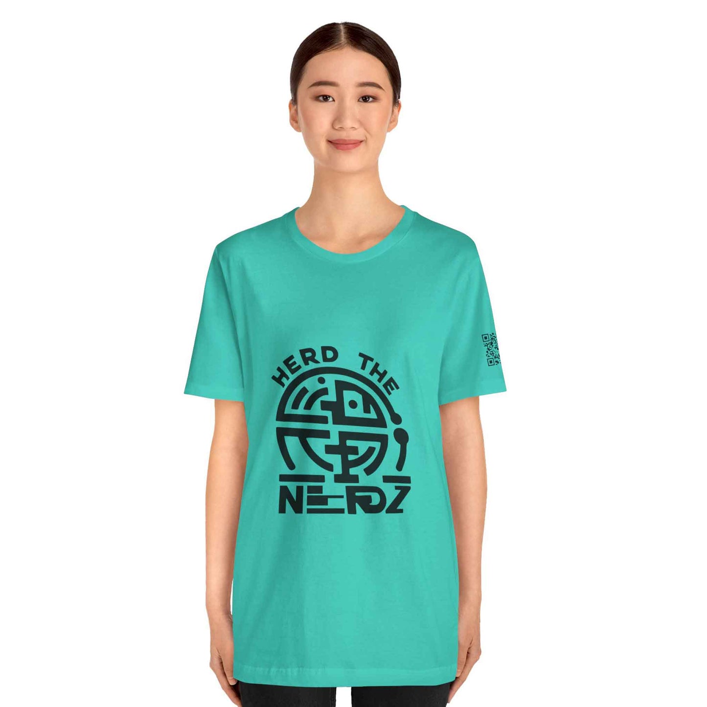 Herd The Nerdz - Logo - Unisex Jersey Short Sleeve Tee