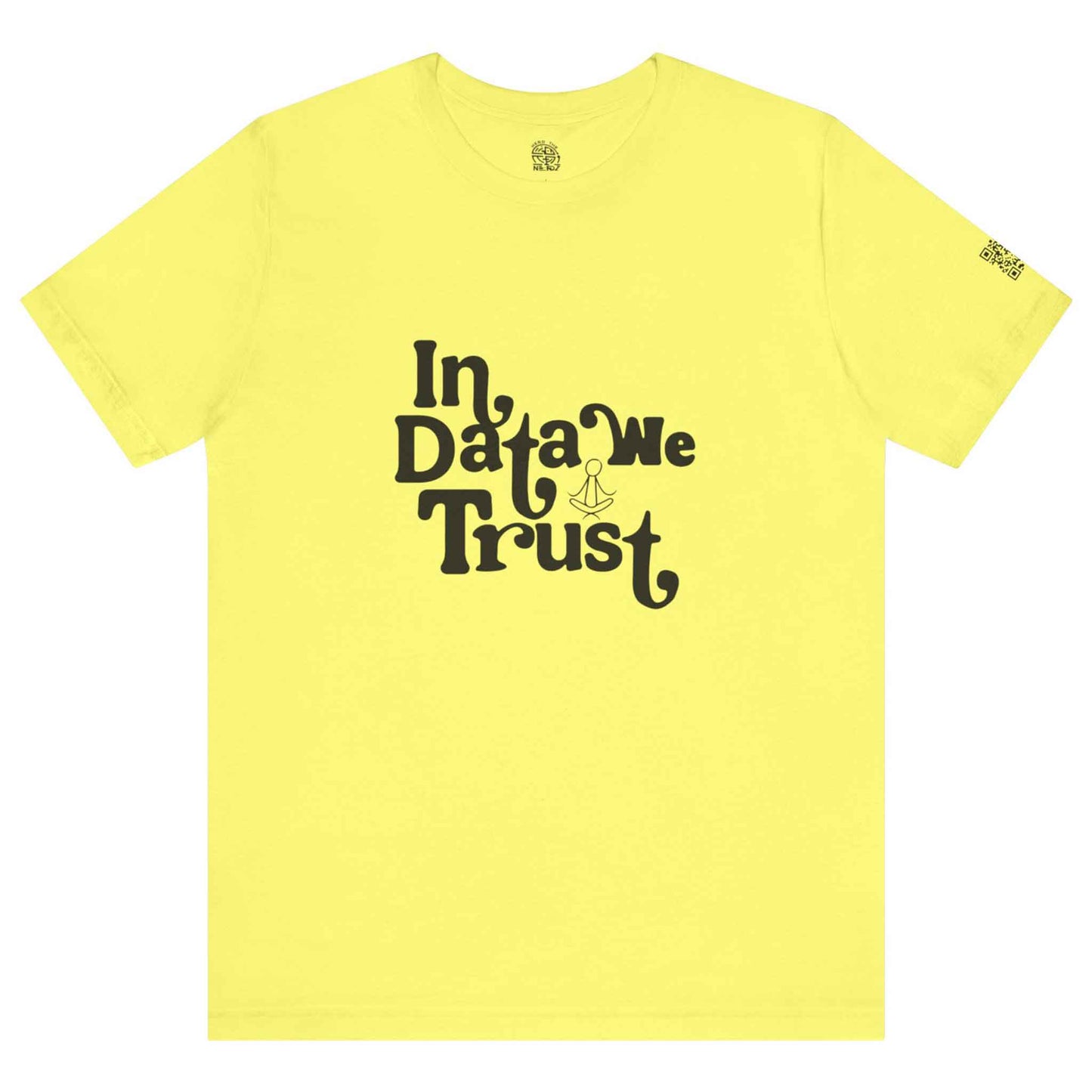 In Data We Trust - Black - Unisex Jersey Short Sleeve Tee