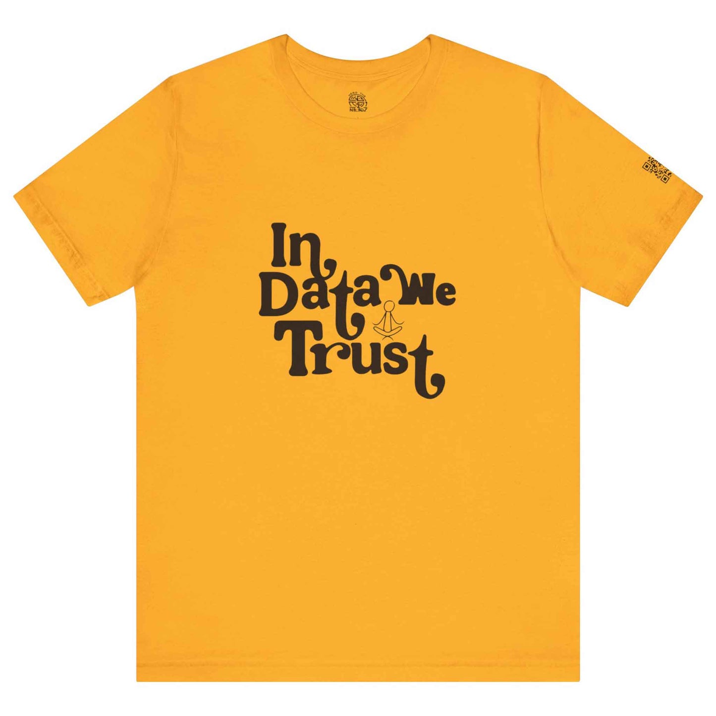 In Data We Trust - Black - Unisex Jersey Short Sleeve Tee