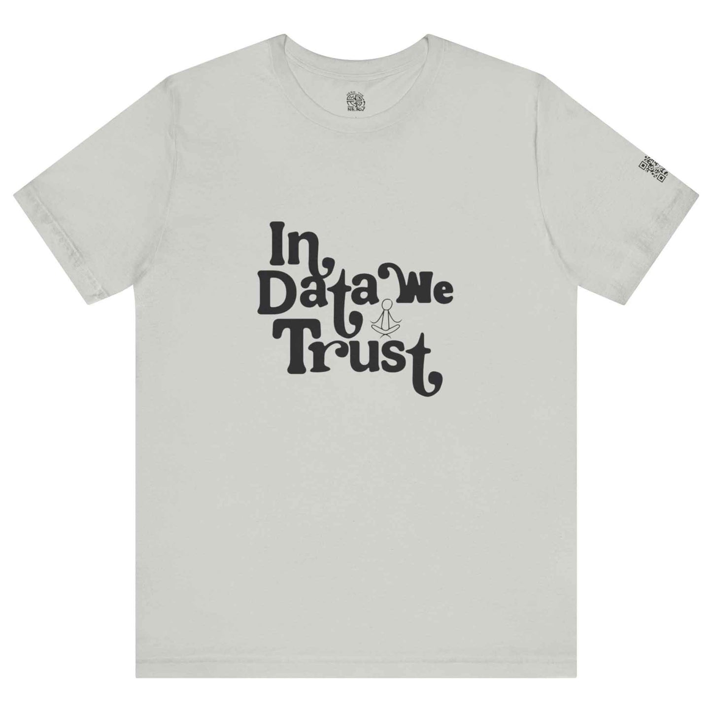 In Data We Trust - Black - Unisex Jersey Short Sleeve Tee