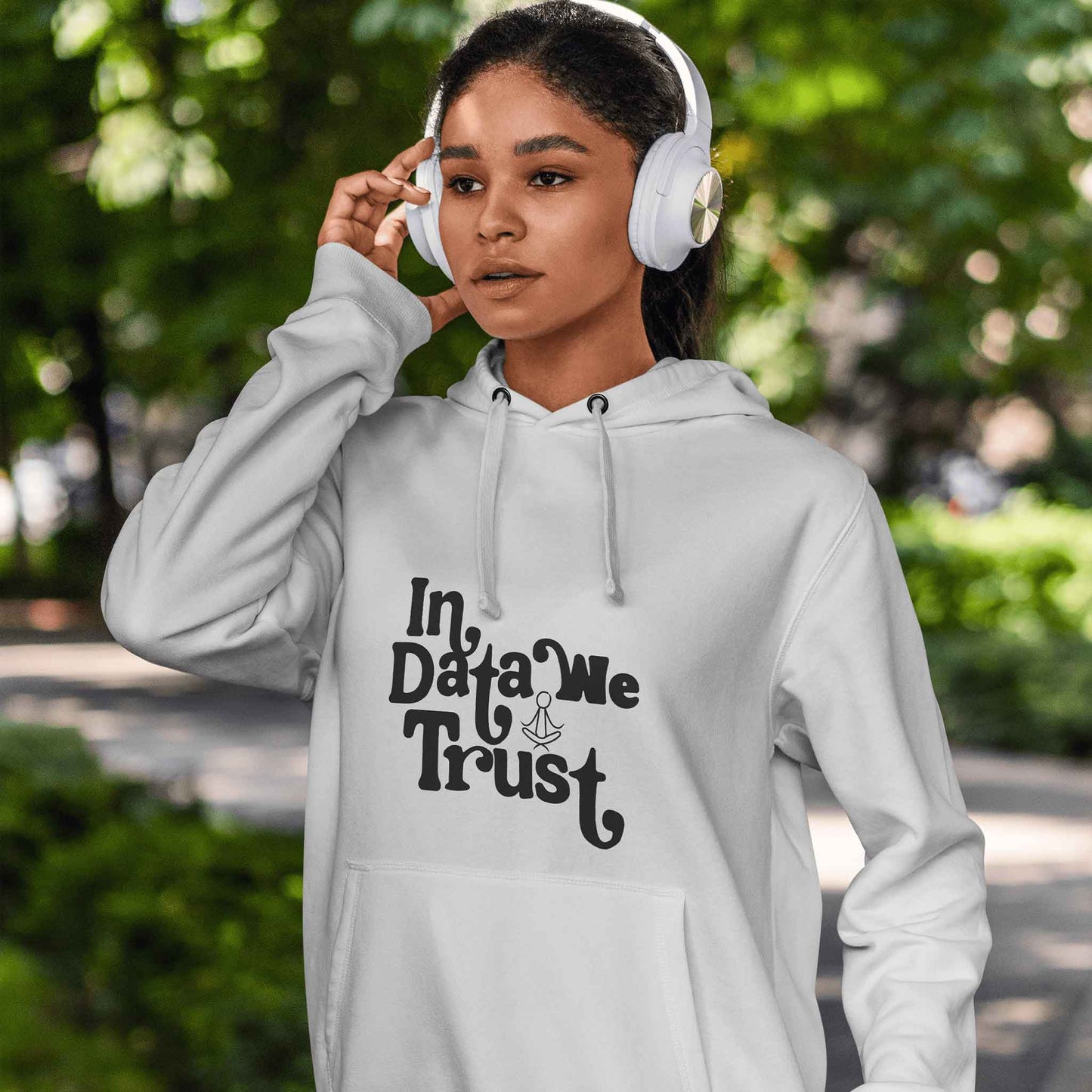 In Data We Trust - Unisex Heavy Blend™ Hooded Sweatshirt