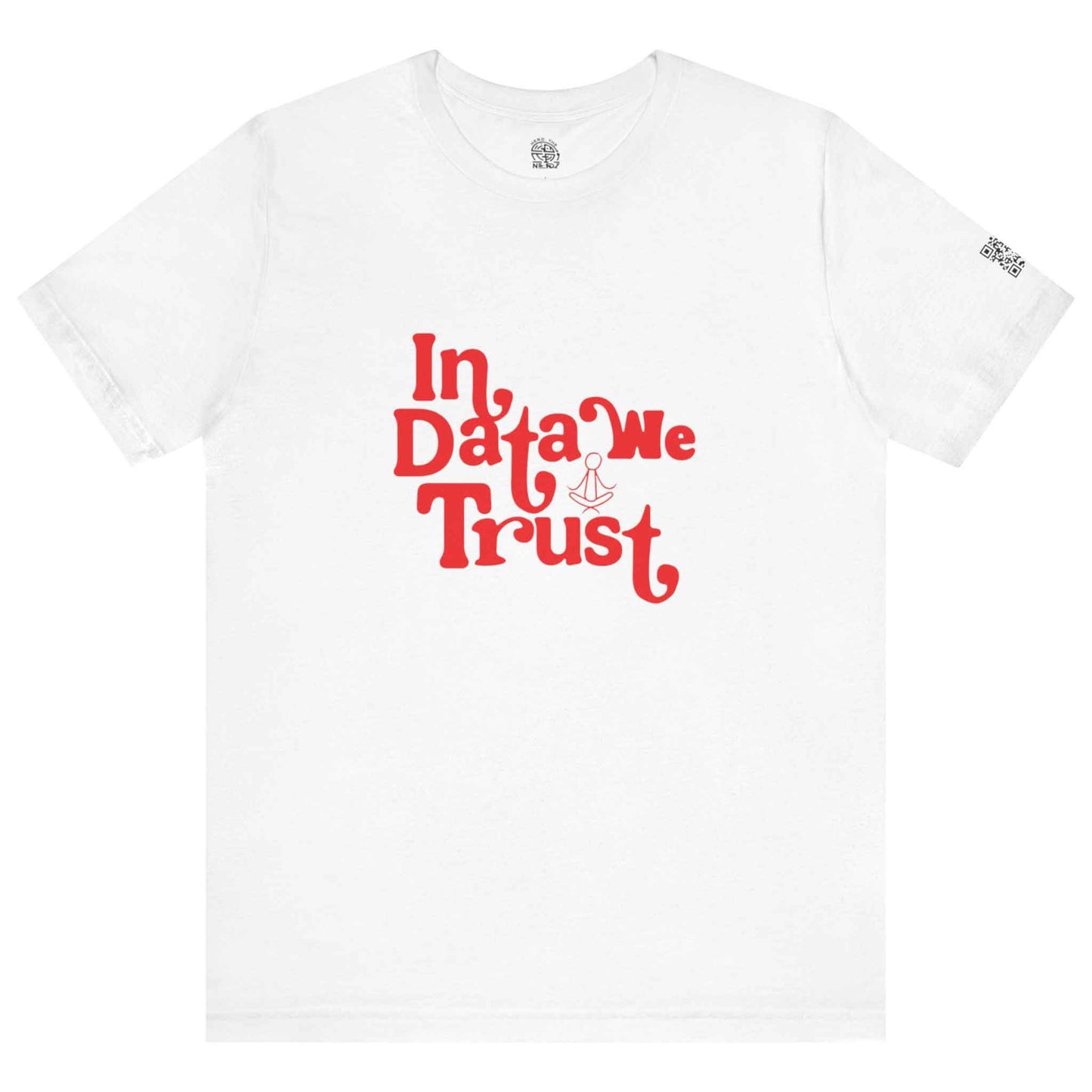 In Data We Trust - Red - Unisex Jersey Short Sleeve Tee