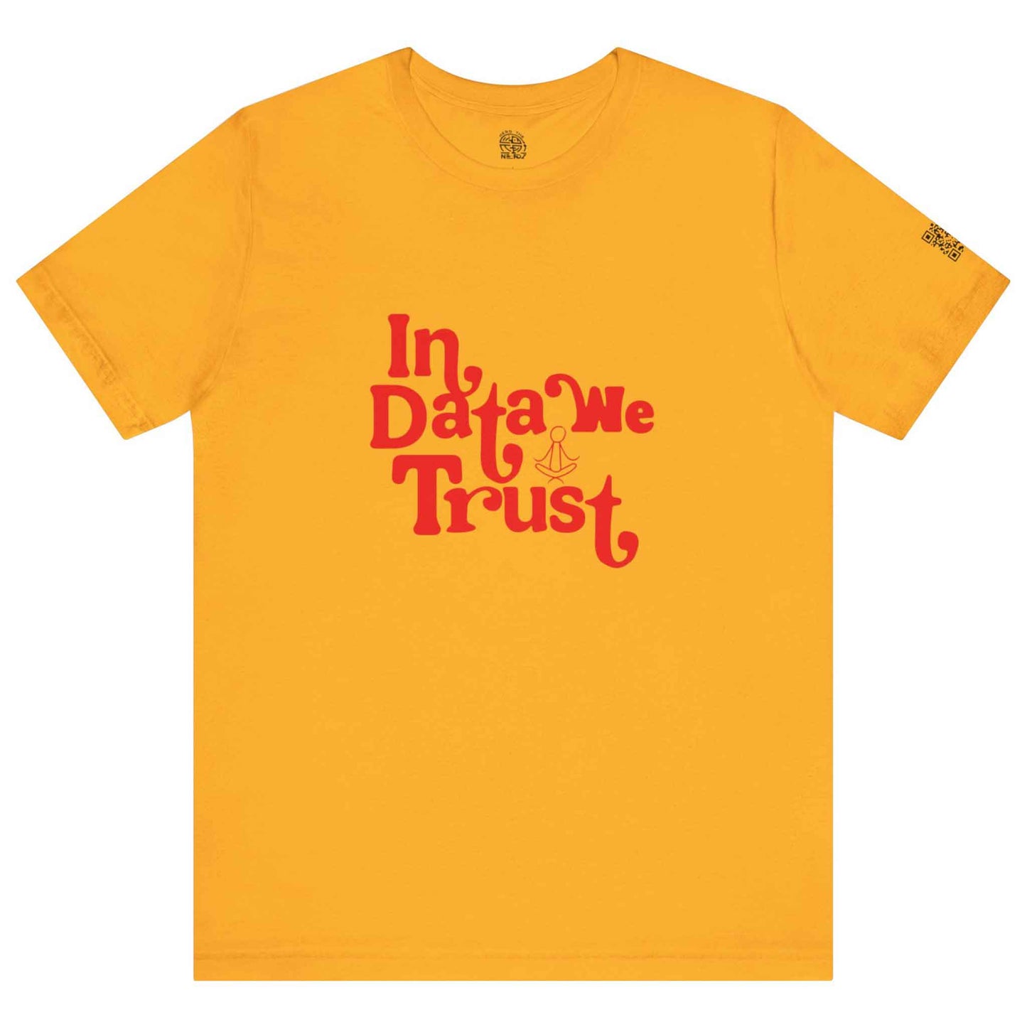 In Data We Trust - Red - Unisex Jersey Short Sleeve Tee