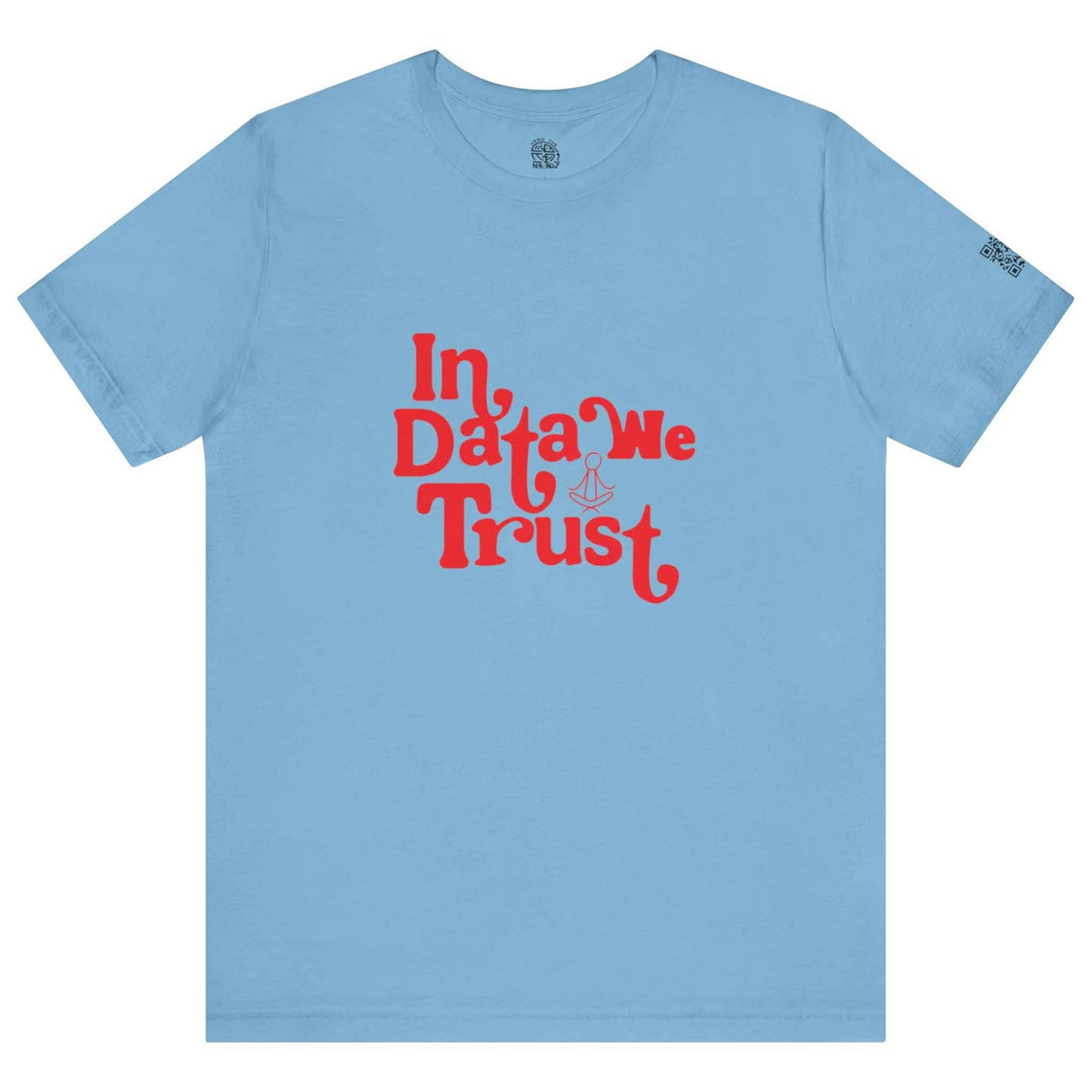 In Data We Trust - Red - Unisex Jersey Short Sleeve Tee