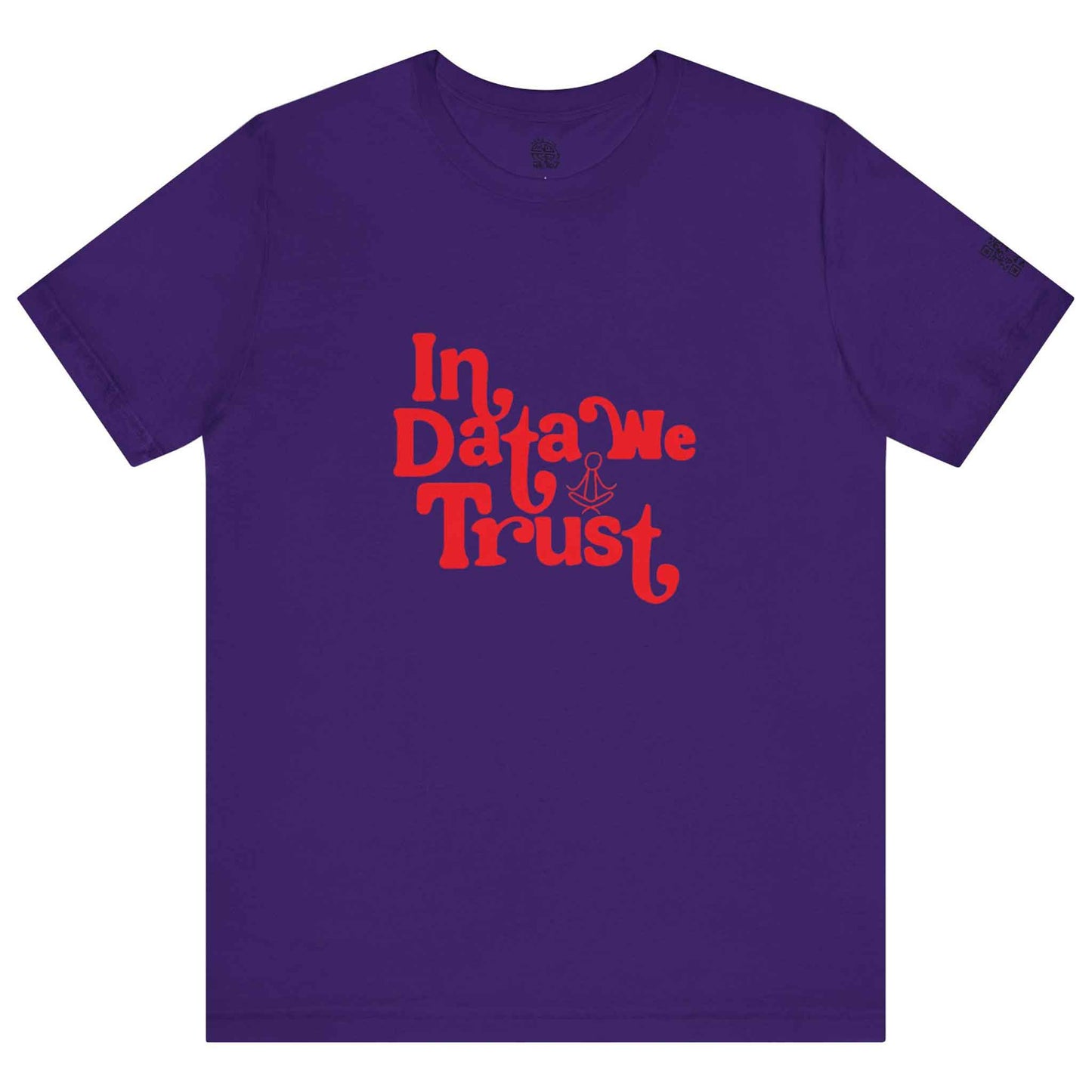 In Data We Trust - Red - Unisex Jersey Short Sleeve Tee