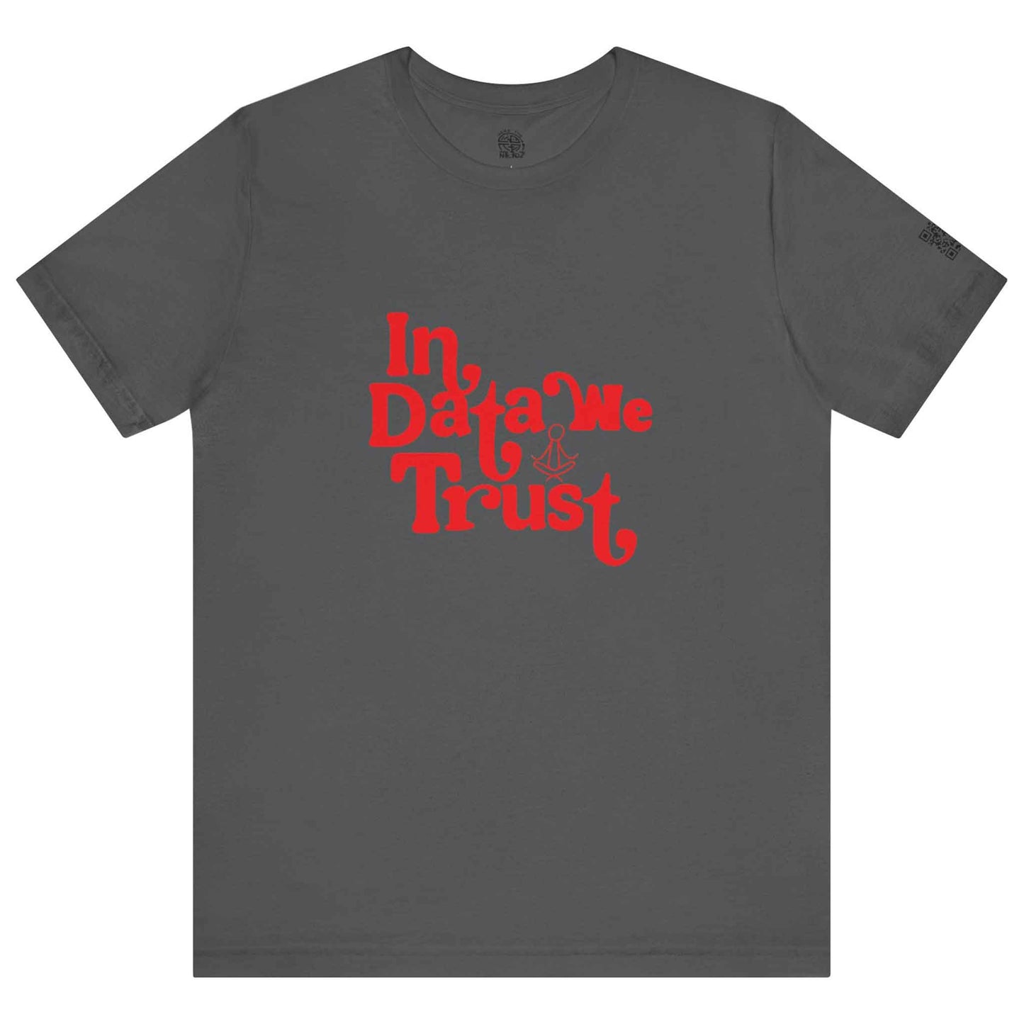 In Data We Trust - Red - Unisex Jersey Short Sleeve Tee