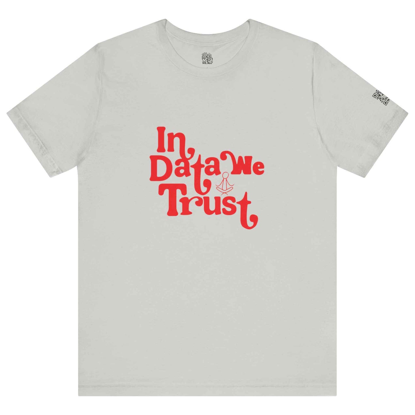 In Data We Trust - Red - Unisex Jersey Short Sleeve Tee