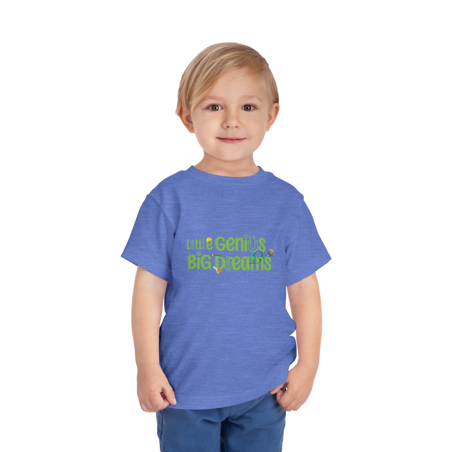 Little Genius Big Dream - Toddler Short Sleeve Tee