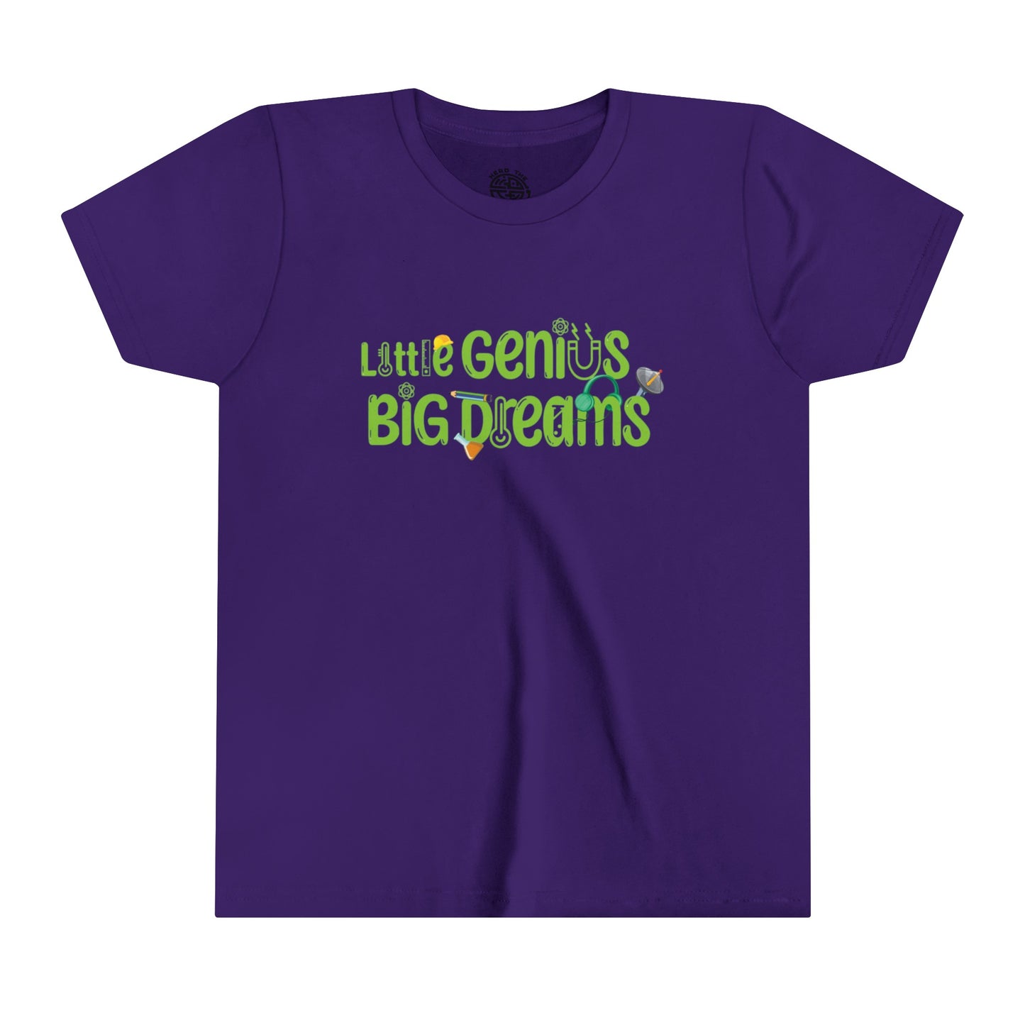 Little Genius Big Dreams - Youth Short Sleeve Tee