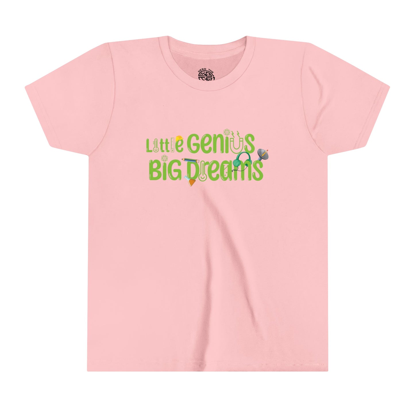 Little Genius Big Dreams - Youth Short Sleeve Tee