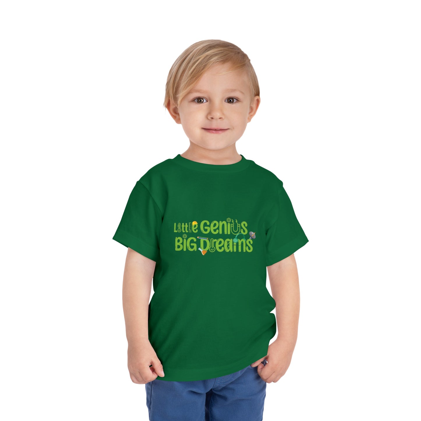 Little Genius Big Dream - Toddler Short Sleeve Tee