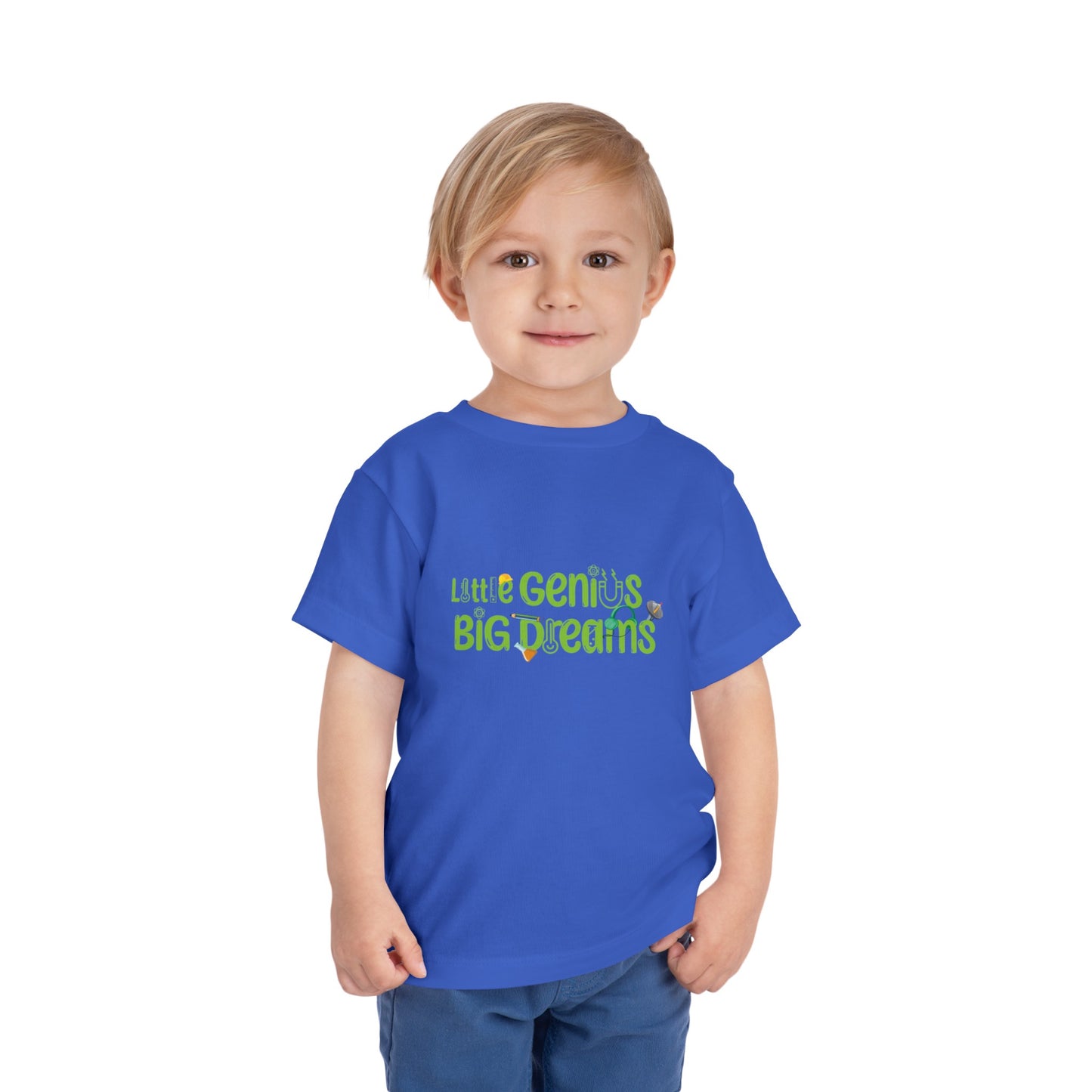 Little Genius Big Dream - Toddler Short Sleeve Tee